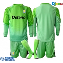 Aston Villa Golmanski Gostujuci Dres za djecu 2025-26 Dugi Rukav (+ Kratke hlače)